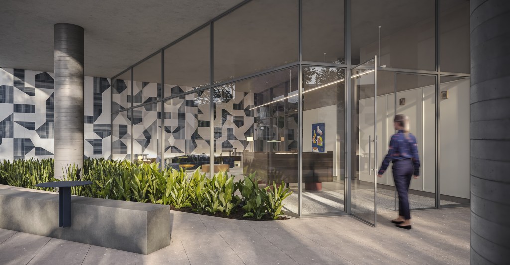 Imagem de projeto acústico em área comum de de edifício habitacional conforme NBR 15575