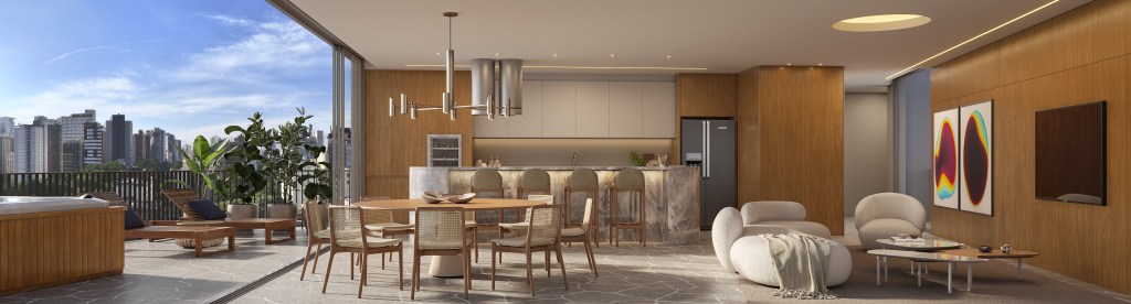 Imagem de projeto acústico em apartamento conforme NBR 15575